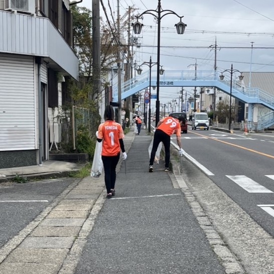 たぬきホーム周辺の美化活動を行いました！